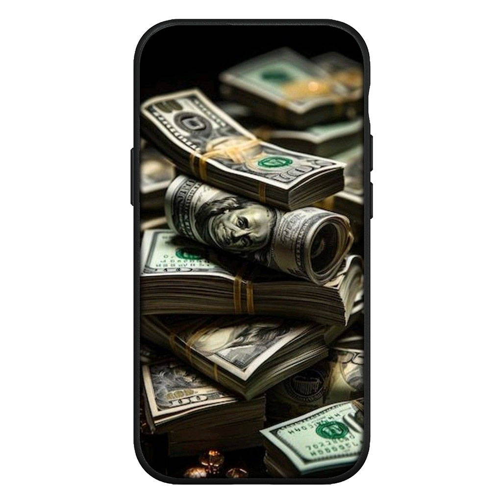 Чехол для iPhone 16 15 Xiaomi Redmi Note 14 13 12 11 Pro Max X 8 9 16e Samsung Galaxy S25 S24 S23 A4 Moto G85 OPPO Huawei Money 100 Dollars Phone Case