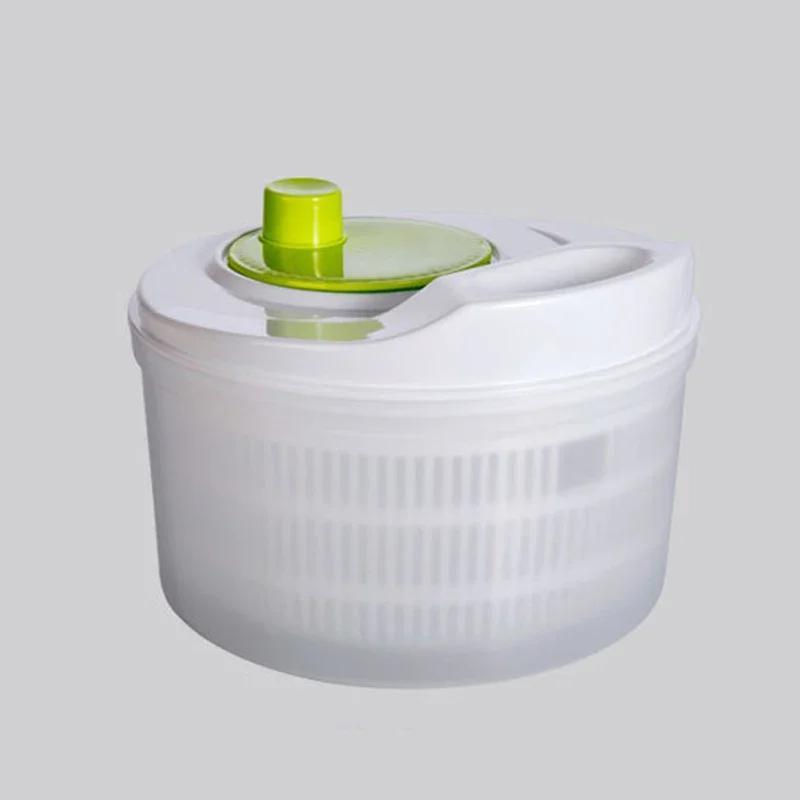 Большая емкость роторной сушилки для овощей, центрифуги для салата, сушилка для листьев салата, сушилка для овощей, фруктов, овощей, корзина для мытья