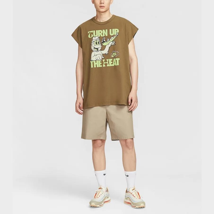 Nike NSW Дышащая спортивная футболка без рукавов Мужские топы HQ9255-235