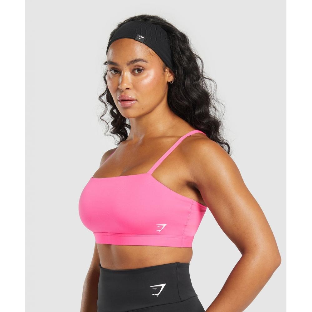 Gymshark Вырезанный бандо Физический розовый B8a9d Kb7c