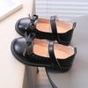 1-7 Years Girls Shoes Elegant British Princess Shoes Style Non-Slip Soft Bottom Shoes