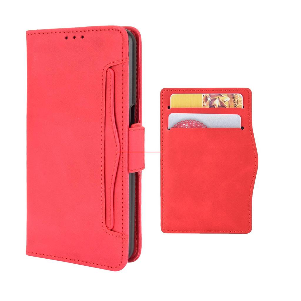 Leather Flip Case with Multi-Card Slots for ZTE Axon 60/Blade V60 4G