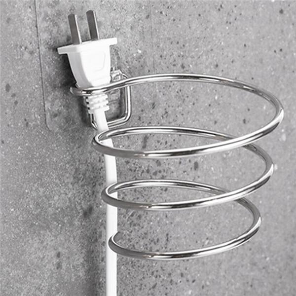 Anti-rust Stainless Steel Hair Dryer Holder Hair Dryer Rack Stand Rack Shelf Bathroom Accessories