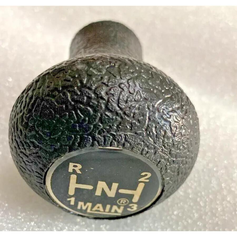 WILLYS CJ JEEPS 3 SPEED MODELS GEAR SHIFT SHIFTER KNOB BLACK 7MM |Fit For