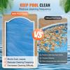 Solar Pool Cover, 36 x 18 ft Rectangle Solar Blanket for Pools, Inground Above Ground Swimming Pool Solar Cover, 16 mil Solar Covers Blue