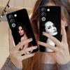 Матовый чехол из ТПУ Angel Jolie для мобильного телефона VIVO Y77 76 75 74 73 72 58 56 55 51 50 38 36 Y19 Y18 Y03 Y01 5G Цветная обложка