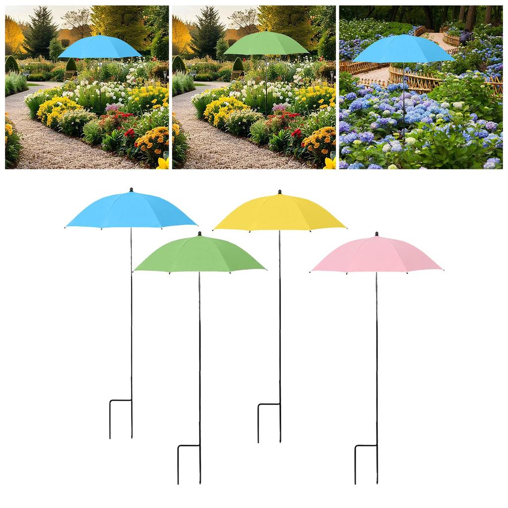 Зонт для растений Многоразовый Прочный Уличный Декор 23,6 дюйма Многофункциональный Защитный Чехол от Тени для Горшечных Растений Зонт для Защиты Растений