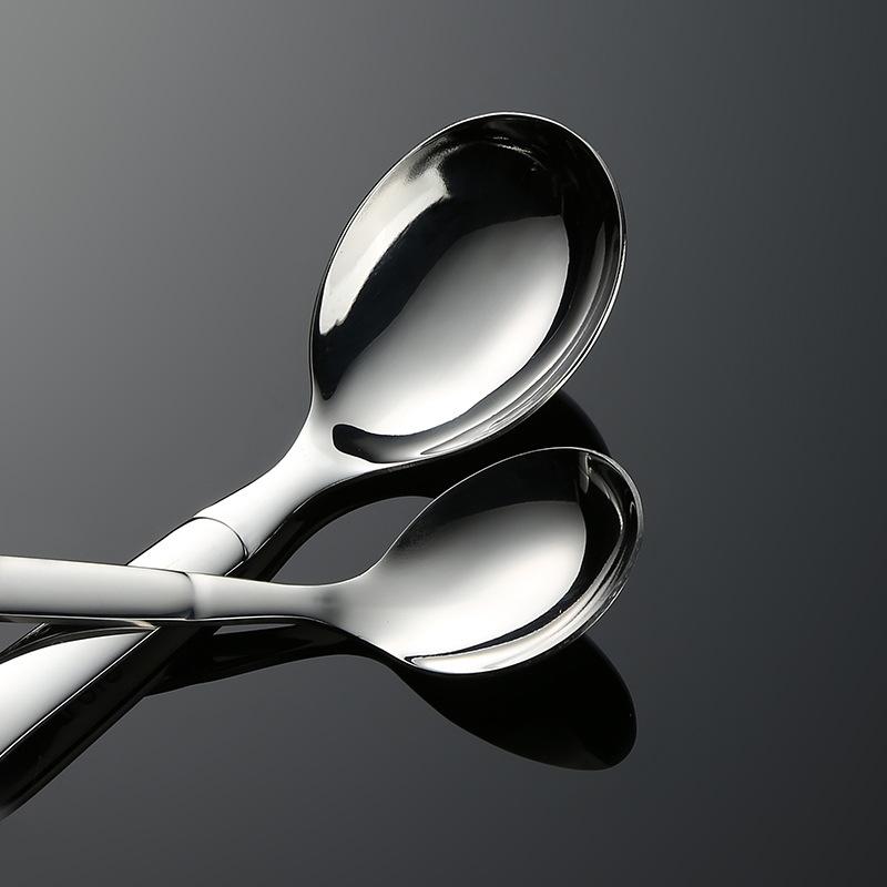 Ложка из нержавеющей стали 316, глубокая, круглая, для загустевания супа, большая, высококачественная, маленькая