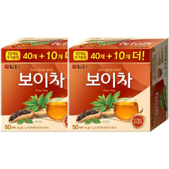 Damtuh Чай пуэр в пакетиках 0,7 г x 50 шт.