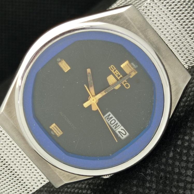 Б/У винтажные мужские часы SEIKO 5 AUTOMATIC 6309A из Японии с оригинальным циферблатом a413569-2