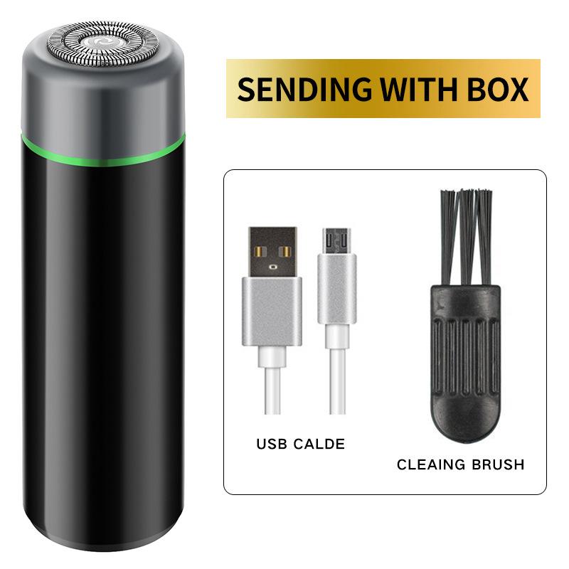 New shaver razor men's car usb portable electric shaver rechargeable bald washable reciprocating mini