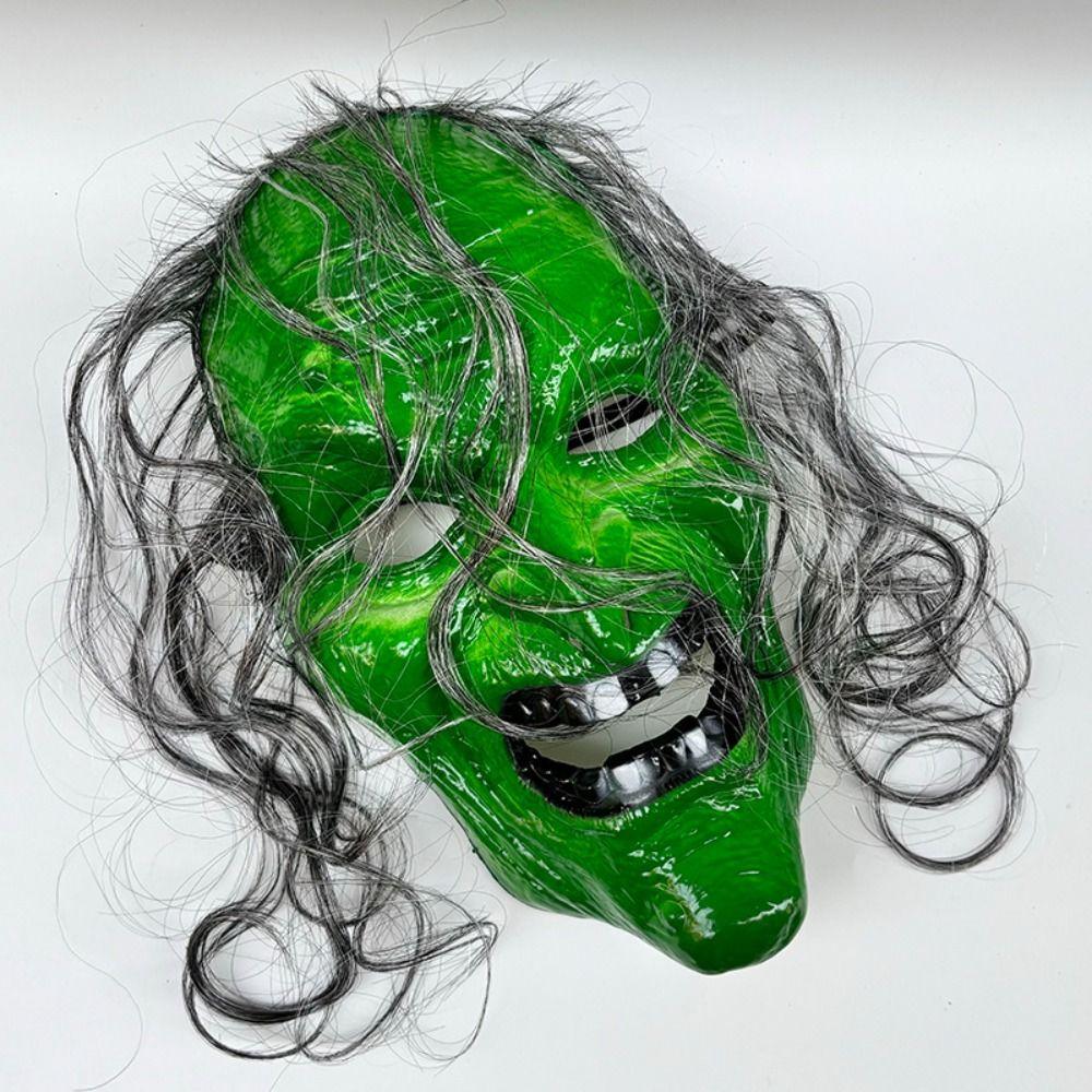 Creativity Scary Witch Mask Spooky Terrifying Cosplay Mask Full Face Mask Carnival Party