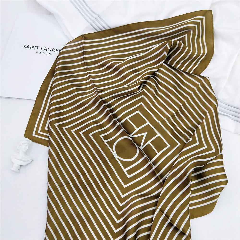 Fashion Decoration Scarf Hairband Tie Hair 70 Small Square Scarf Silk Scarf Women'S Spring And Autumn Versatile Small Scarf Professional Scarf