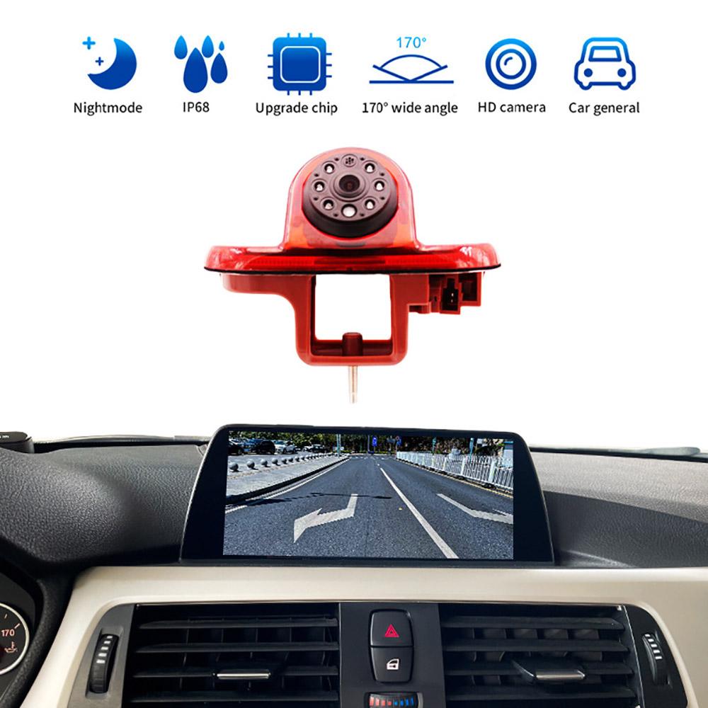 Suitable for Fiat Renault Trafic Opel Vivaro, High Mounted Brake Lights, Reverse Camera, Rearview Camera