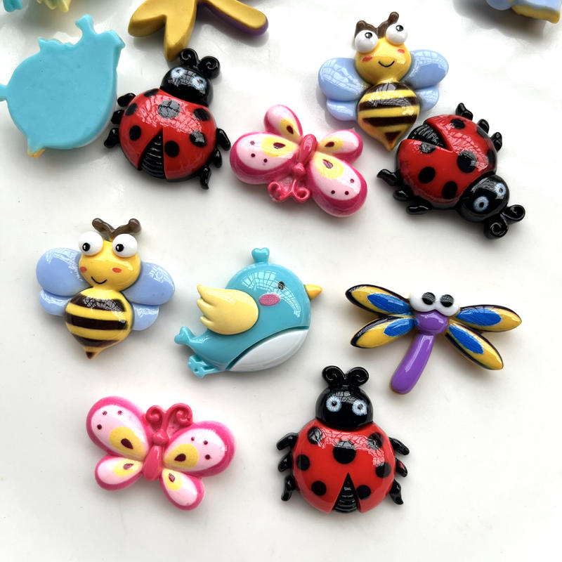 10 шт., новый жук, бабочка, стрекоза, летающая птица, декоративная смола с плоской задней частью, заколка для волос «сделай сам», аксессуары для мобильного телефона, плоская задняя часть