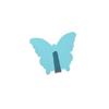 Wall Mounted Butterfly Wall Hooks Self Adhesive Key Holder Butterfly Storage Hanger  Bathroom