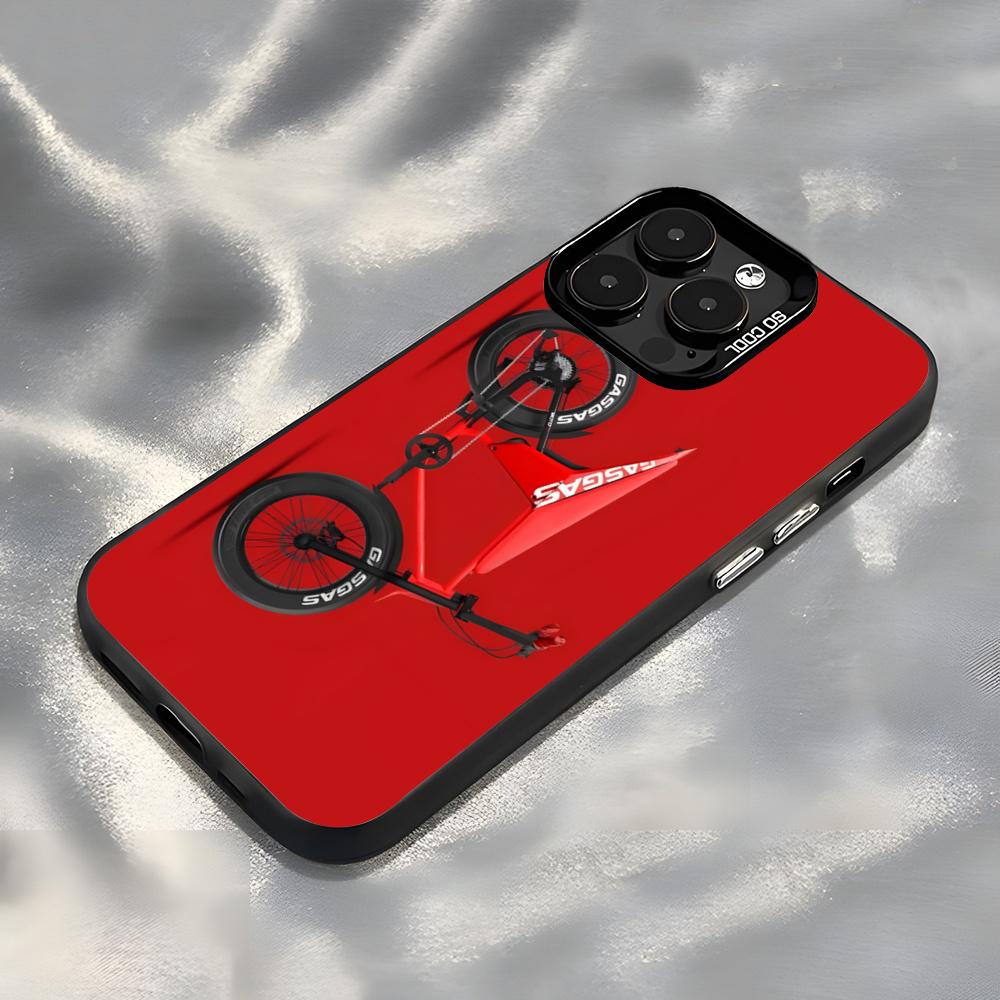 Motorcycle G-GasGas Phone Case For IPhone17 Air 16 15 14 Plus 13 12 11 Pro 7 8 XS Max XR Silver Black Bumper Case