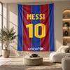 Decorative Tapestry,Lionel Messi Printed Wall Art, Lightweight Wall Hanging For Bedroom Background