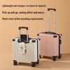 18-Inch Lightweight Women's Carry-On Suitcase - Small Trolley for Short Trips