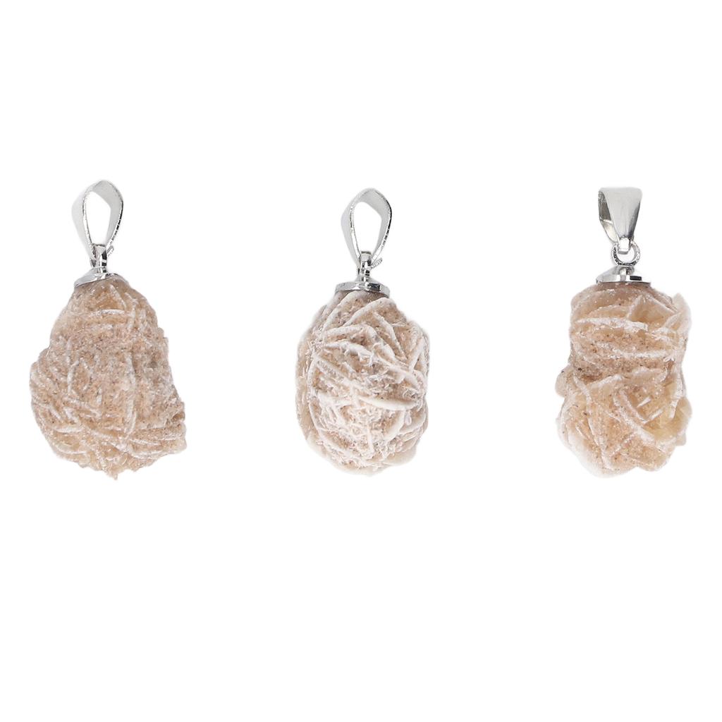 3 шт. многоцелевой кулон из камня Desert Rose с подвеской Desert Rose для изготовления ювелирных изделий