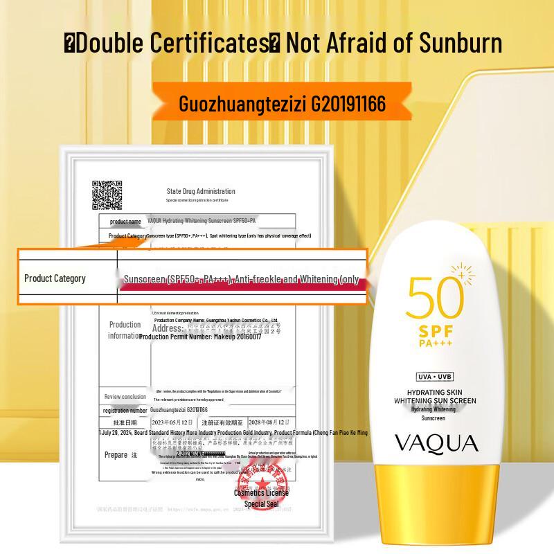 Live Spring Whitening Isolation Sunscreen SPF50+ PA+++