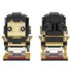 MOOXI K-Pop Охотники на демонов Голова из кубиков Набор MOC Кирпичики Руми Мира Зои Фигурки Льва Ворона Модель Взрослые Строительные блоки Детские Игрушки Подарок