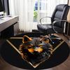 1pc Wolf Pack Office Round Area Rug, Under Office Chairs Bedroom Living Room Home Decor, Room Deco, Available in Various Sizes