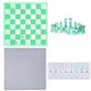 Chess Board Resin Mold Set Chess Pieces Silicone Mold Chess Board Epoxy Casting Mold for DIY Art