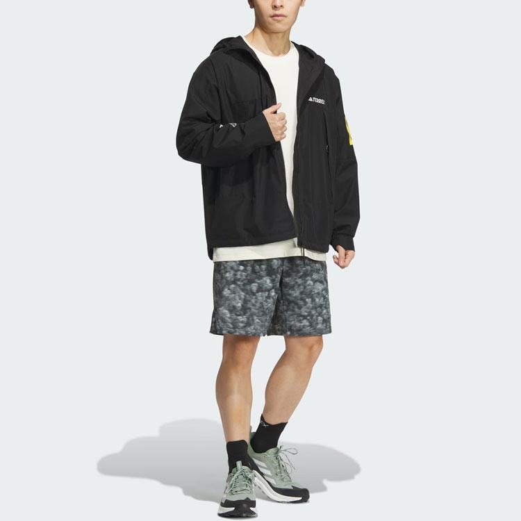 adidas X NATIONAL GEOGRAPHIC Куртки и пальто Gore Tex Мужские Черные IS9508