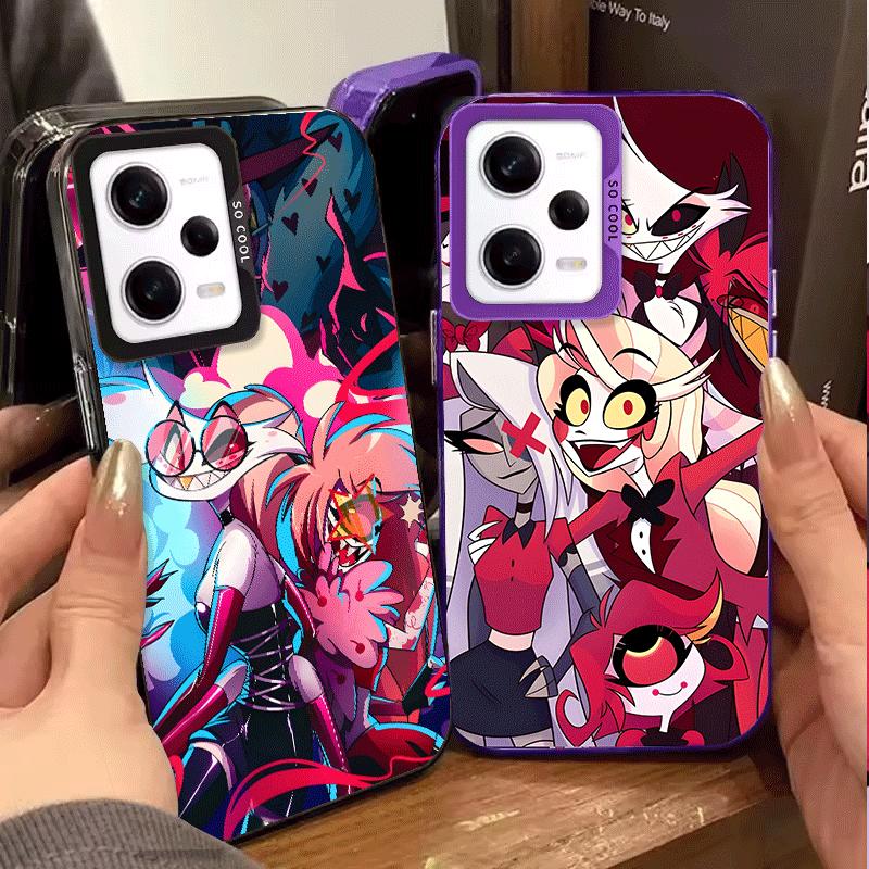 Мягкий чехол для телефона Hazbin Hotel Anime для Xiaomi Redmi Note 13 14 15 Pro Plus 12S 12 11S 11 11T 10S 10 Ударопрочная задняя крышка