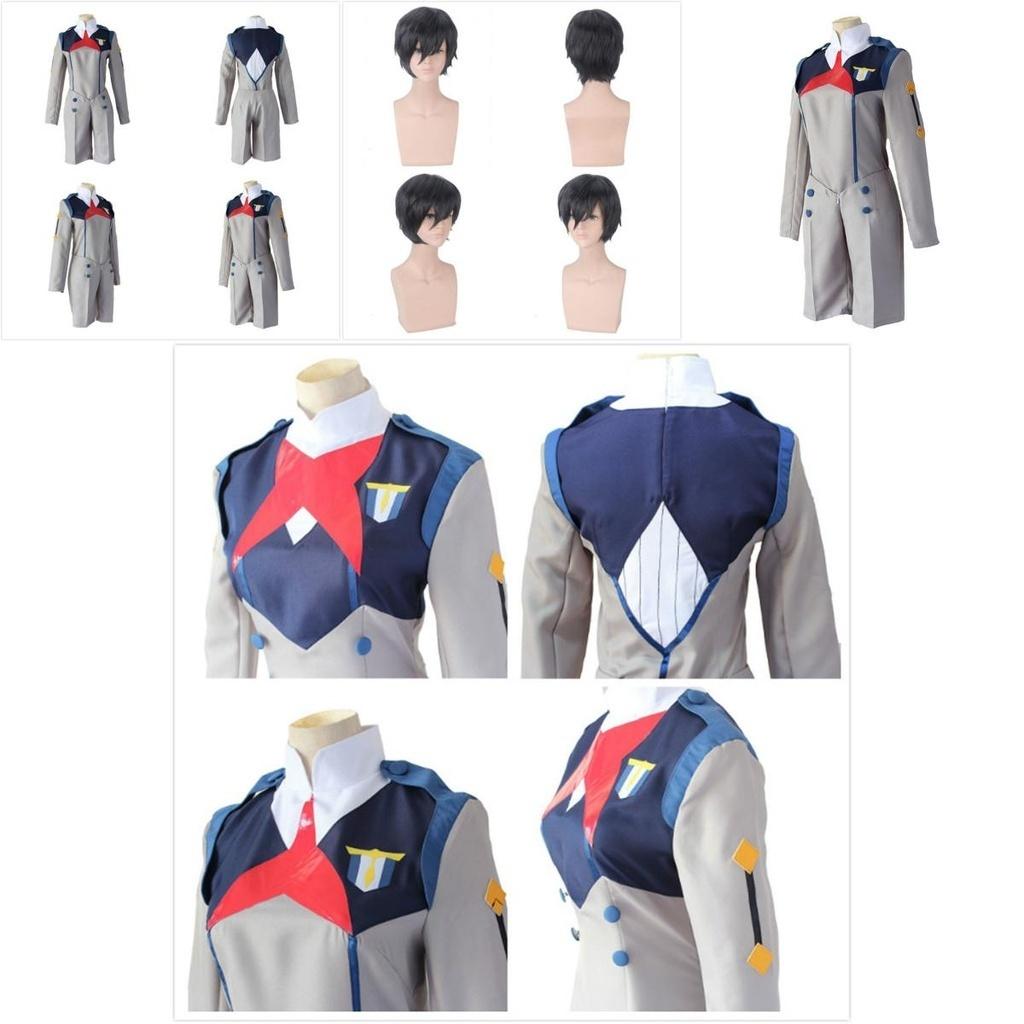 Аутентичная форма Хиро Ичиго из Darling In The Franxx, прочный костюм для вечеринок