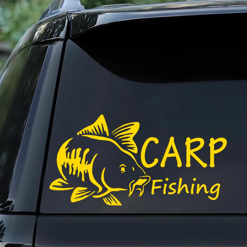 CARP Fishing Car Sticker Waterproof Car Decal Vinyl Stickers