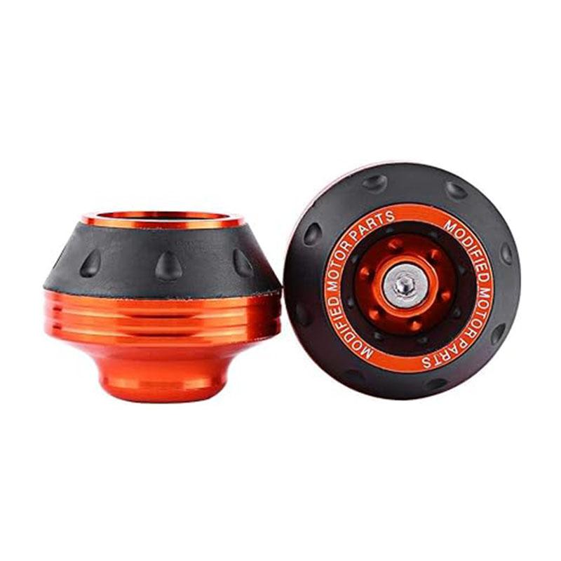 2 шт. Универсальная защита колес мотоцикла, крашпад, протекторы от падений мотоцикла, сплав, мотокросс, падение, чашки-слайдеры передней вилки