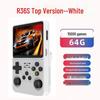 R36s Игровая приставка в ретро-стиле с открытым исходным кодом, 3,5", с джойстиком BA - Ностальгический стиль аркадных игр PSP