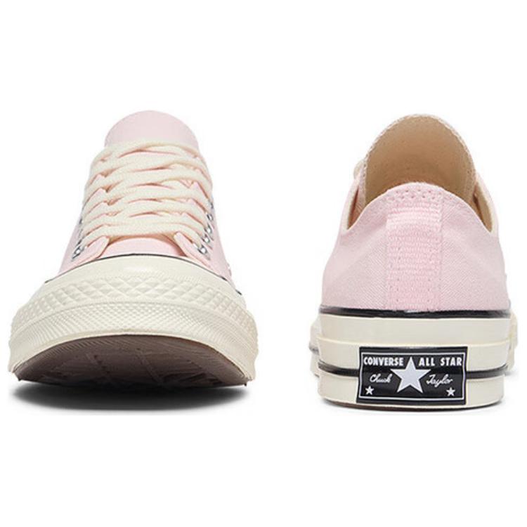 Converse Chuck 70 Low Pink Frosting Unisex Sneakers Egret Black A13840C
