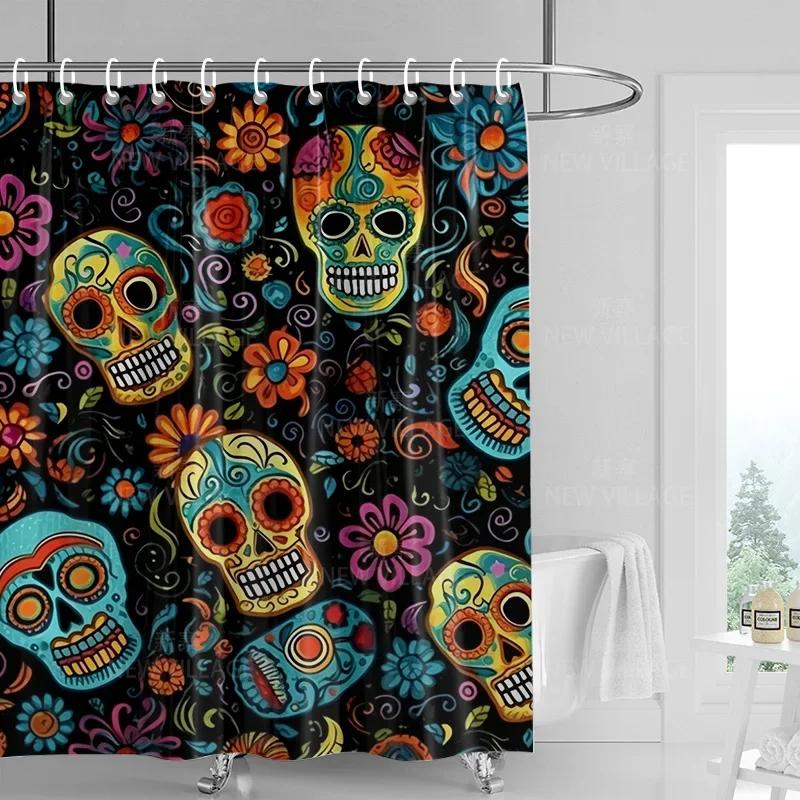Rideaux De Douche À Absorption D'Eau, Tissu Impermable, Style Nordique Moderne,, Pour La Maison Et La Salle De Bain