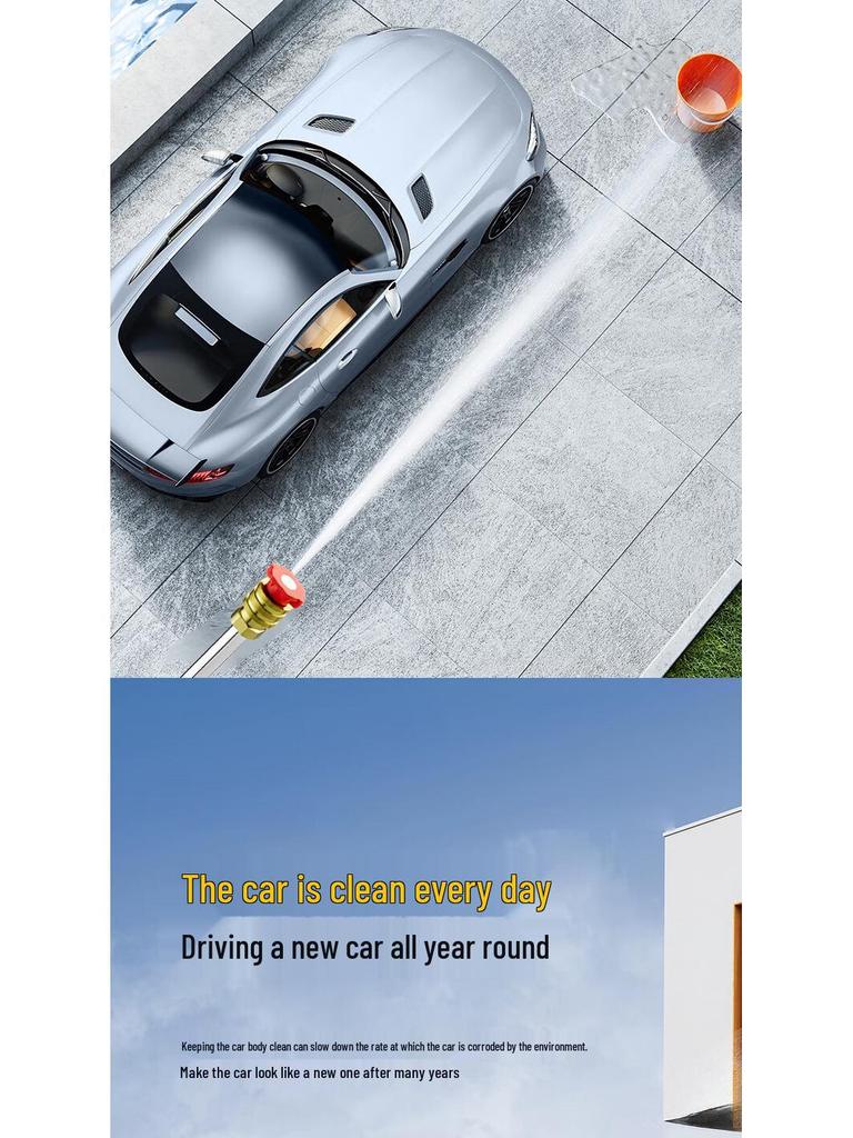 Литиевая аккумуляторная мойка высокого давления