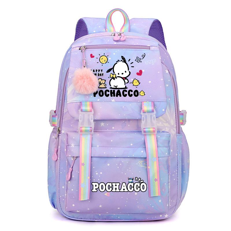 Pochaco Pacha Dog Cartoon Cute Backpack Sweet School Style Schoolbag