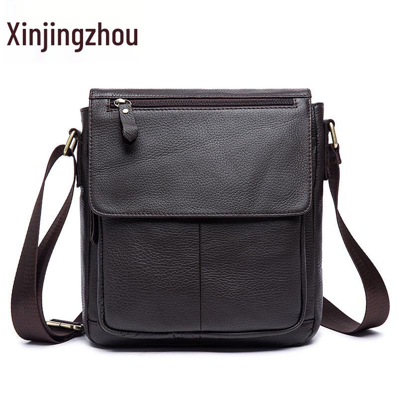 Мужская сумка через плечо из коровьей кожи Xin Jingzhou