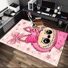 [1pc LABUBU Office Chair Carpet] Digital Printed Area Rug for Home & Game Room Use, Soft Indoor Sofa Chair Mat