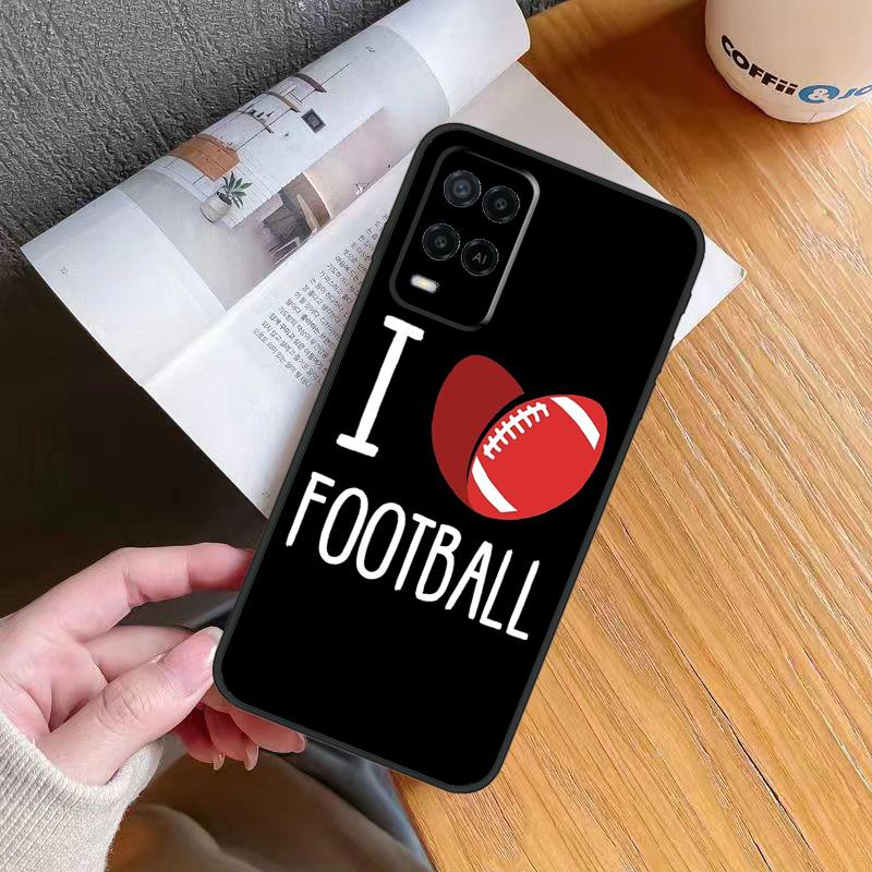 Чехол для футбольного мяча для OPPO A17 A16 A15 A78 A98 A54 A74 A94 A76 A96 A77 A52 A72 A5 A9 A53 A54s A57s