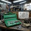 Набор торцевых головок Организованный Механический Инструмент Компактный Комплект с Кейсом для Домашних Механиков,