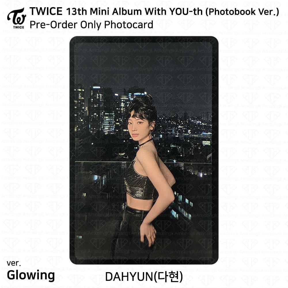 Twice 13-й мини-альбом с молодежной фотокарточкой YOU-th, постером, пленкой, стикером Dahyun KPOP K-POP