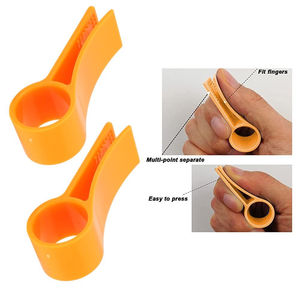 6Pcs Yellow Twisted Pair Cable Separator Home network wiring construction