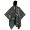 Wodoszczelne Poncho Przeciwdeszczowe Na Kemping, Moro