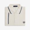 Fred Perry [M3600] Рубашка Fred Perry с двумя полосками - Шелковистый персик/Светлый лед/Темный военно-воздушный Afpm2533600-Z61