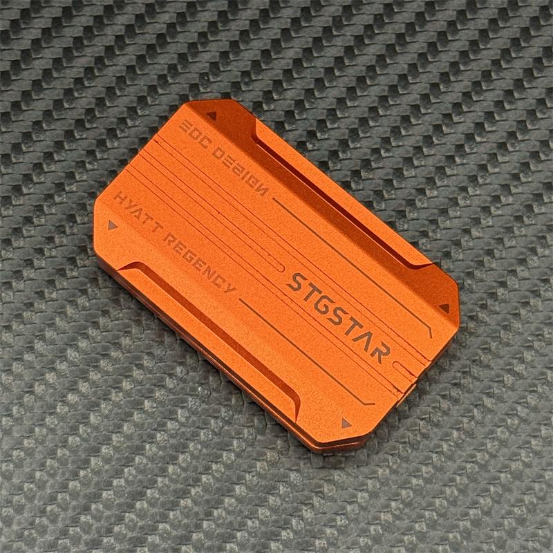 Алюминиевый сплав в стиле Future Simple EDC Слайдер-фиджет Креативные механические толкающие фиджет-игрушки Модная игрушка для снятия стресса Гаджеты для СДВГ