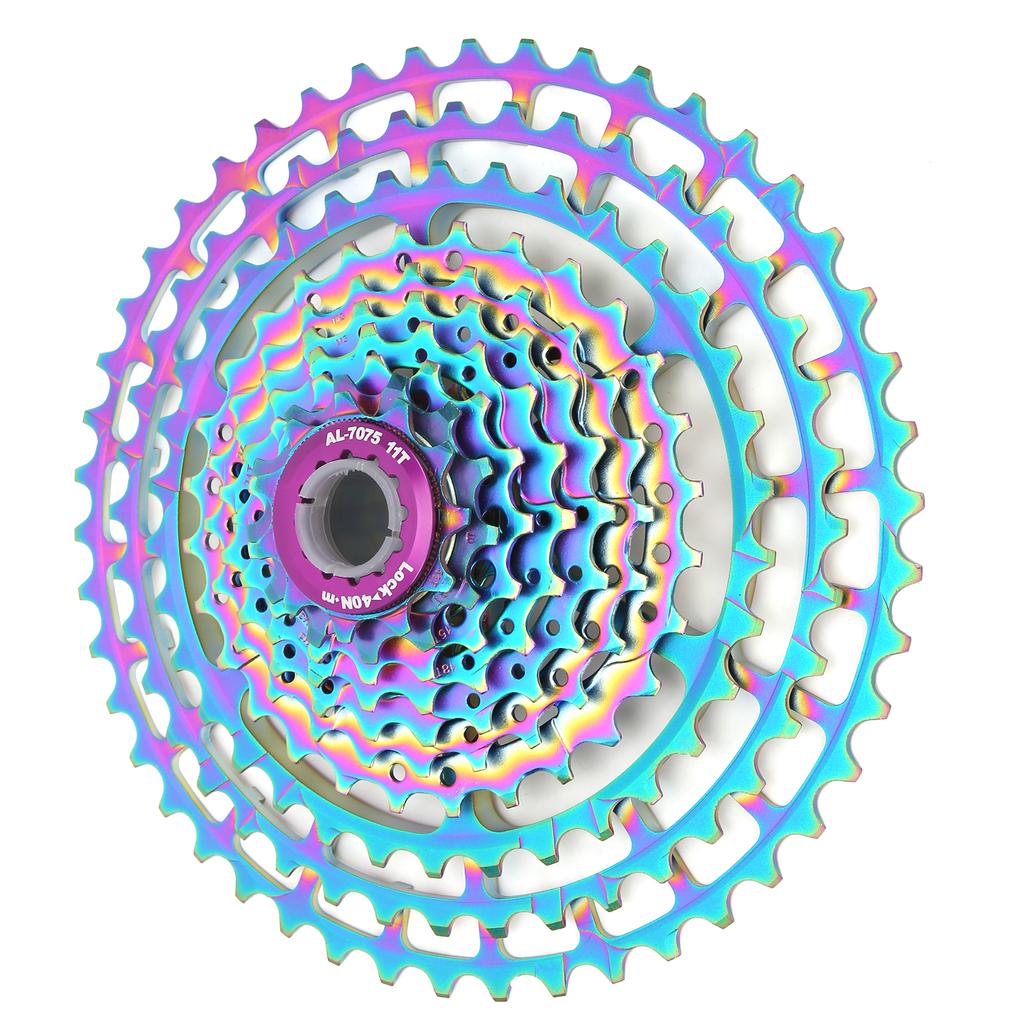 Маховик ZTTO 10 скоростей 11?46T кассета полая велосипедная цветная трещотка для горного велосипеда аксессуар