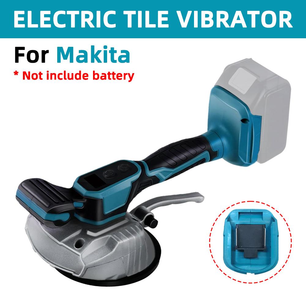 Tile Tiling Machine 8 Speed Adjustable Tile Vibration Leveling Machine Floor Vibrator Leveling Tool for Dewalt/Makita Battery