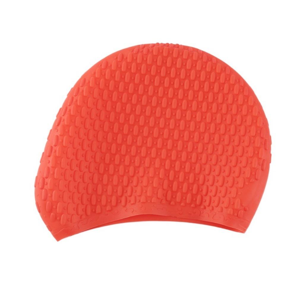 Защитные силиконовые шапочки для плавания для ушей, шапочка для купания для водных видов спорта, качественная модная пузырчатая шапочка для плавания